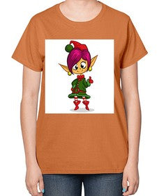 Elf 118# - cartoon general-  Ladies T-Shirt