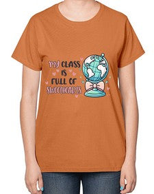 Full of Sweethearts 213# - teacher-  Ladies T-Shirt