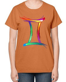 Gemini 222# - gemini-  Ladies T-Shirt