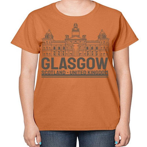 Glasgow 772# - cities-  Ladies T-Shirt