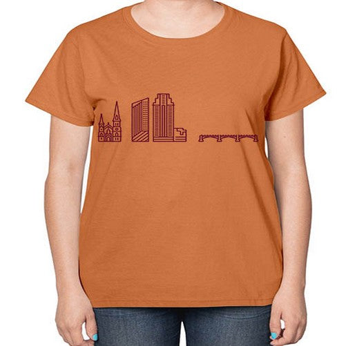 GrandRapids 780# - cities-  Ladies T-Shirt