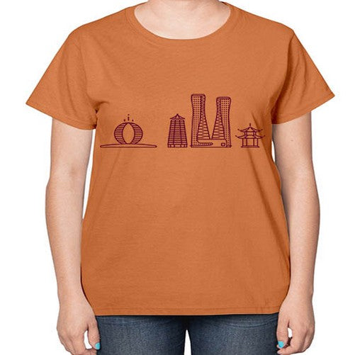 Hangzhou 810# - cities-  Ladies T-Shirt