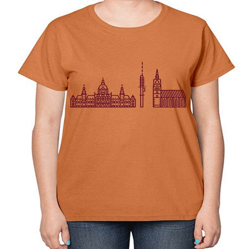 Hanover 817# - cities-  Ladies T-Shirt