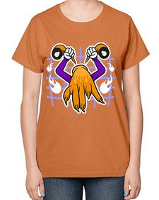 Haunted spy 137# - cartoon general-  Ladies T-Shirt