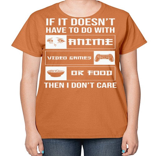 If It NotAnime Game Or Anime 246# - anime-  Ladies T-Shirt
