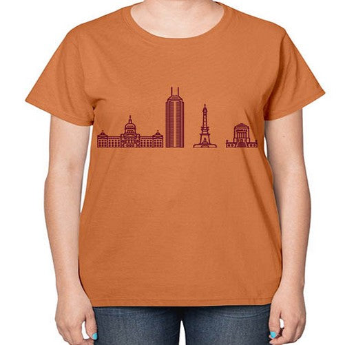 Indianapolis 948# - cities-  Ladies T-Shirt