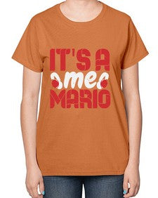 Its ame Mario 29# - video games-  Ladies T-Shirt