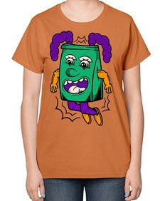 Jumping pouch 146# - cartoon general-  Ladies T-Shirt