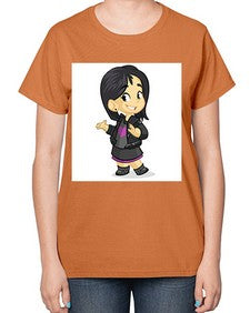 Kid 147# - cartoon general-  Ladies T-Shirt