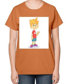 Kid 148# - cartoon general-  Ladies T-Shirt