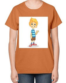 Kid 151# - cartoon general-  Ladies T-Shirt