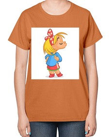 Kid 152# - cartoon general-  Ladies T-Shirt