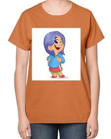 Kid 155# - cartoon general-  Ladies T-Shirt