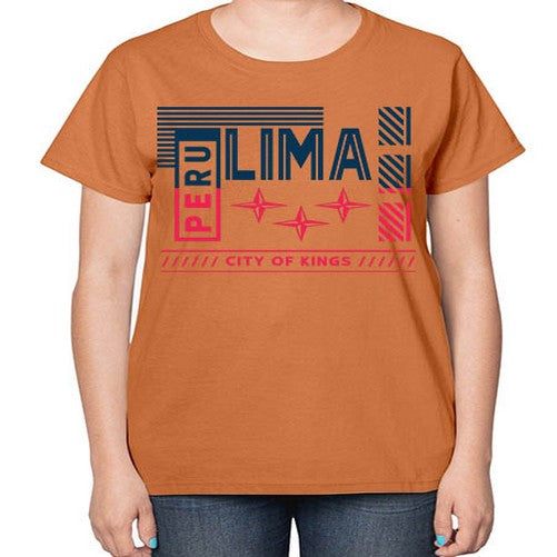 Lima 1138# - cities-  Ladies T-Shirt