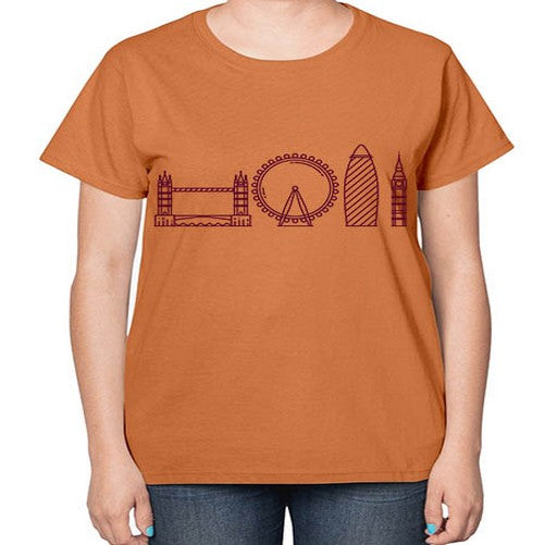 London 1157# - cities-  Ladies T-Shirt
