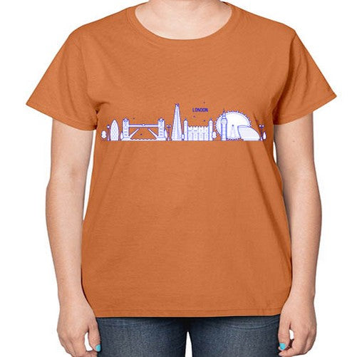 London 1160# - cities-  Ladies T-Shirt