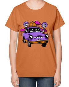 Mad driver 162# - cartoon general-  Ladies T-Shirt