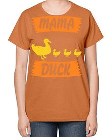 Mama Duck Style 26# - ducks-  Ladies T-Shirt