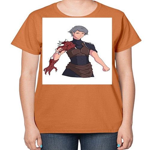 Man has parasite on hand 14# - anime-  Ladies T-Shirt
