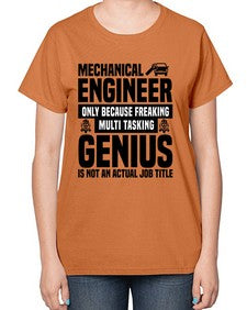 Mechanical engineer Style 1090# - engineer-  Ladies T-Shirt