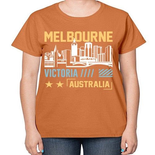 Melbourne 1271# - cities-  Ladies T-Shirt