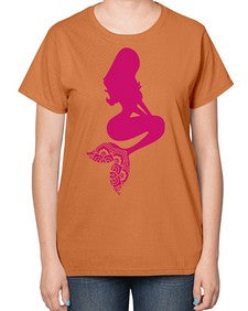 MermaidMandalaUpdated 933# - mandala-  Ladies T-Shirt
