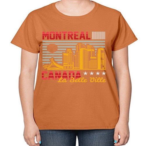 Montreal 1348# - cities-  Ladies T-Shirt