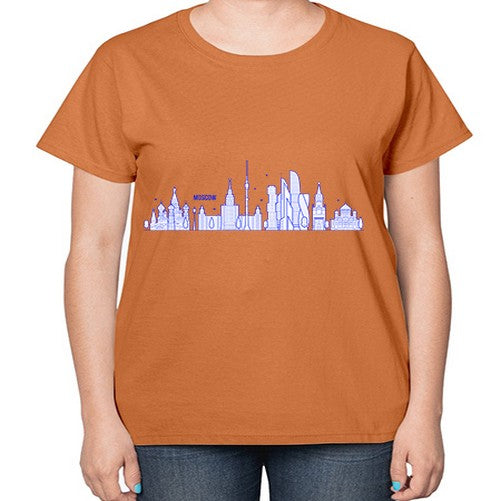 Moscow 1358# - cities-  Ladies T-Shirt