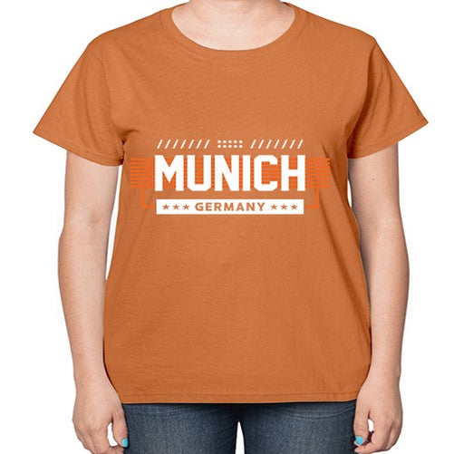 Munich 1389# - cities-  Ladies T-Shirt