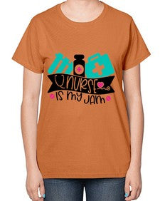 Nurse Is My Jam Style Style 1163# - nurse-  Ladies T-Shirt
