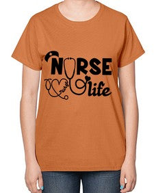 Nurse life 1166# - nurse-  Ladies T-Shirt