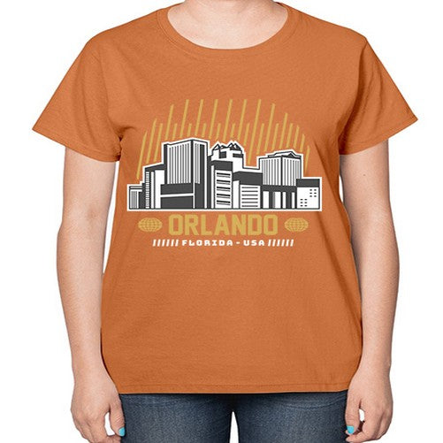 Orlando 1541# - cities-  Ladies T-Shirt