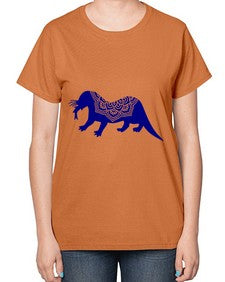 OtterMandala 973# - mandala-  Ladies T-Shirt
