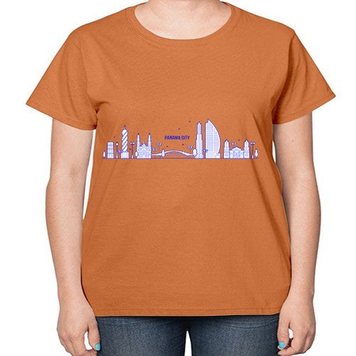 Panama 1570# - cities-  Ladies T-Shirt
