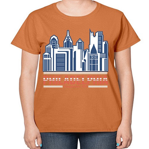 Philadelphia 1604# - cities-  Ladies T-Shirt
