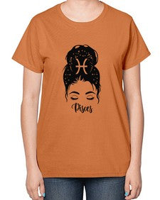 Pisces Woman - pisces-  Ladies T-Shirt