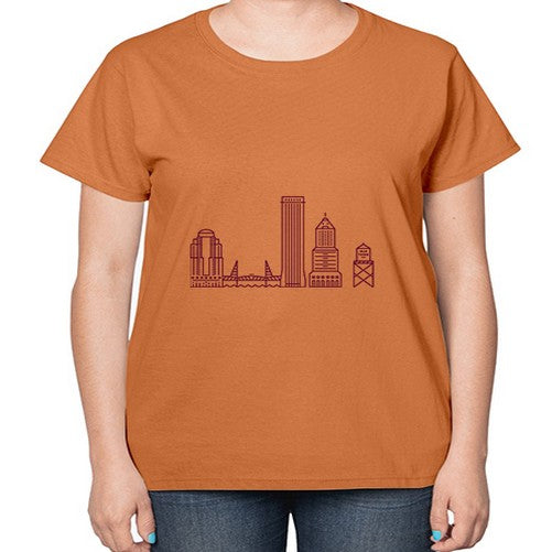 PortlandOregon 1681# - cities-  Ladies T-Shirt