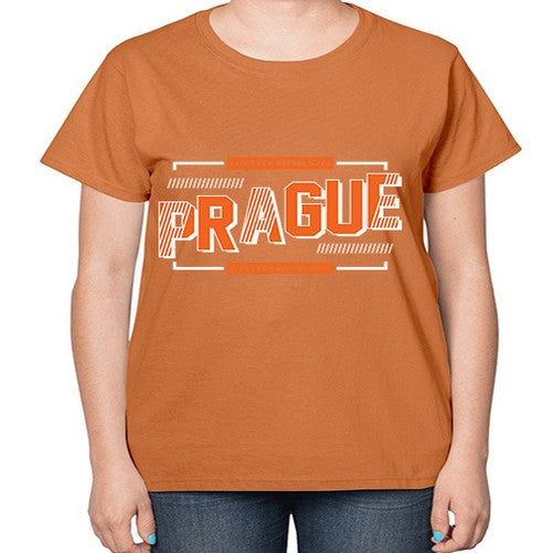 Prague 1688# - cities-  Ladies T-Shirt