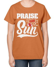 Praise the sun 40# - video games-  Ladies T-Shirt
