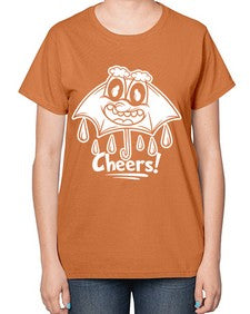 Rainy cheers 205# - cartoon general-  Ladies T-Shirt