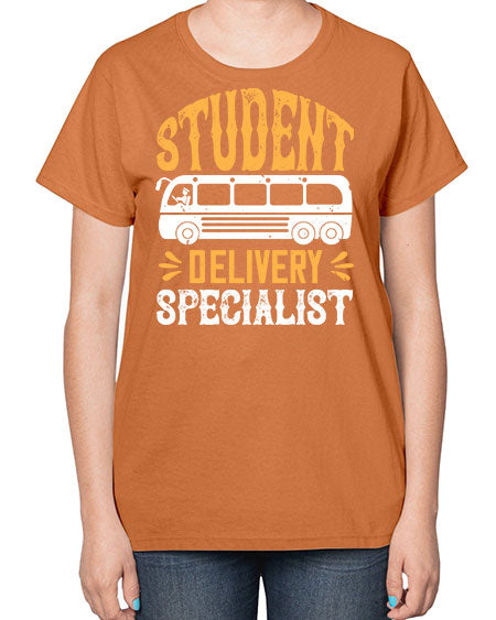 STUDENT DELIVERY SPECIALIST Style 1427# - Bus Driver-  Ladies T-Shirt
