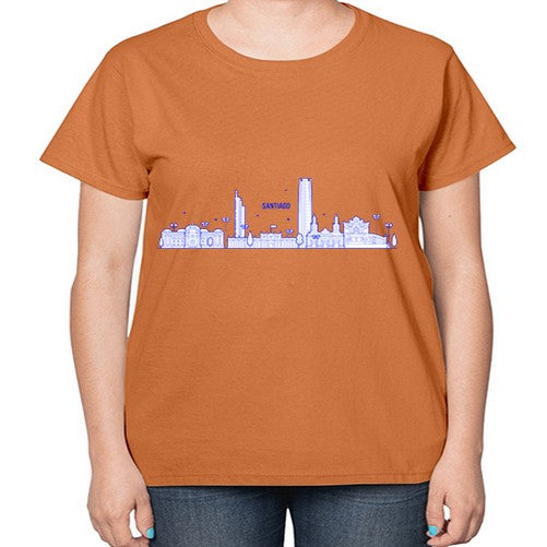 Santiago 1796# - cities-  Ladies T-Shirt