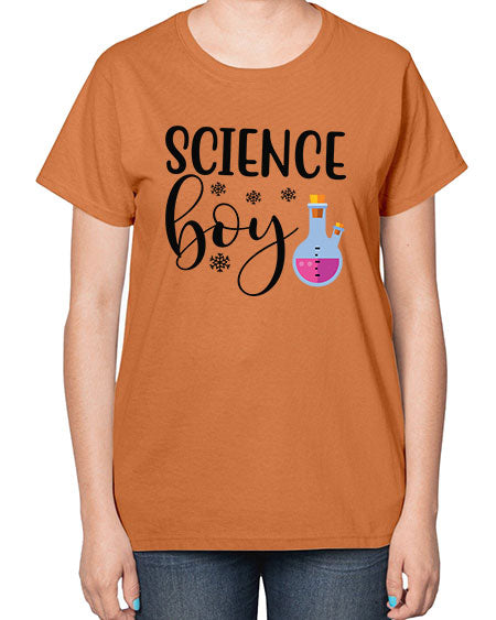 Science Boy 142# - general science-  Ladies T-Shirt