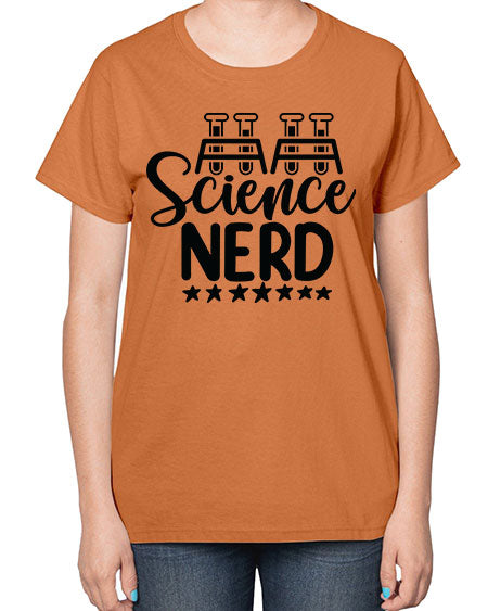 Science Nerd 58# - general science-  Ladies T-Shirt