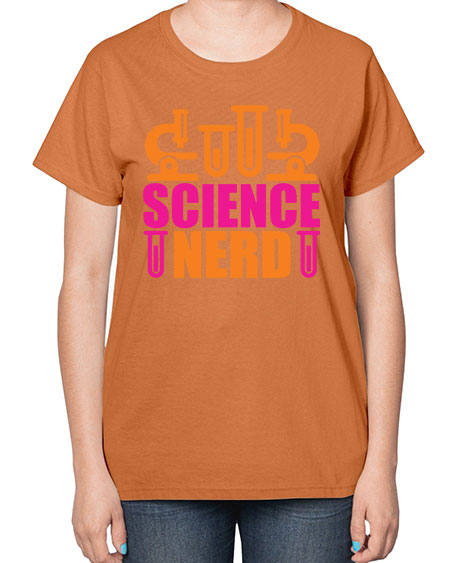 Science Nerd 59# - general science-  Ladies T-Shirt