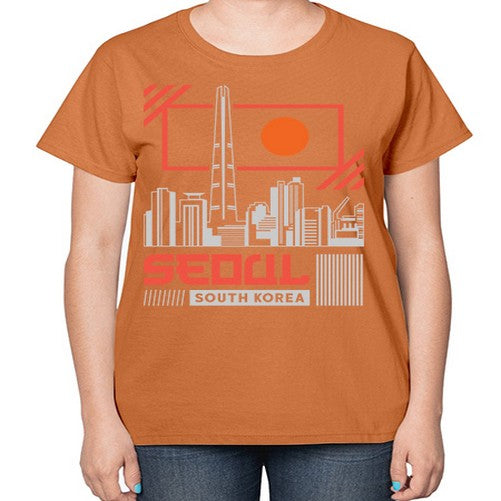 Seoul 1815# - cities-  Ladies T-Shirt