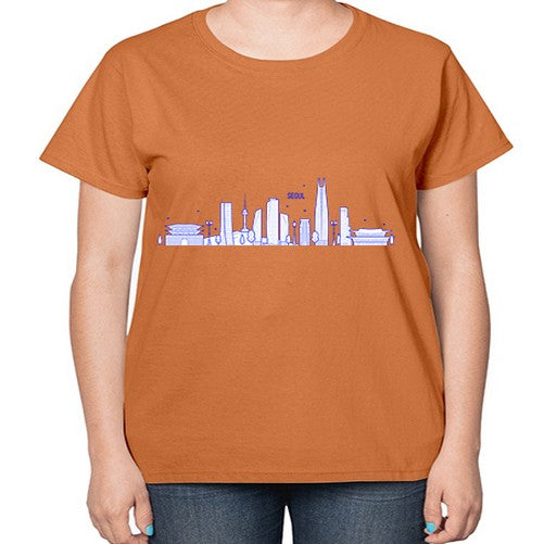 Seoul 1817# - cities-  Ladies T-Shirt
