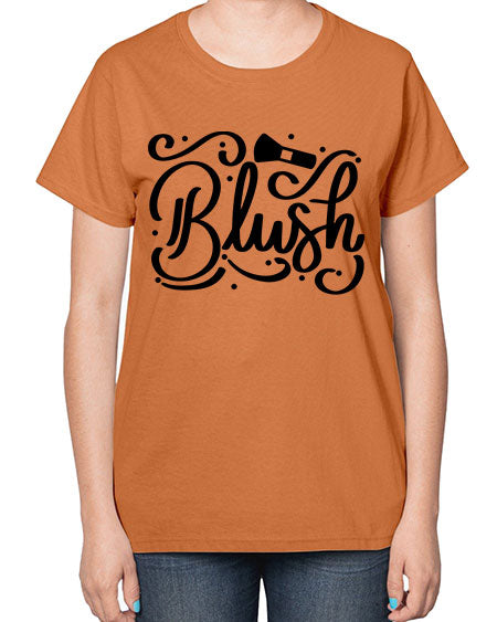 SingleBlush Style 30# -makeup  Ladies T-Shirt