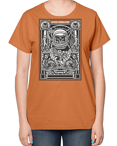 Space Rebellion 13# - space-  Ladies T-Shirt