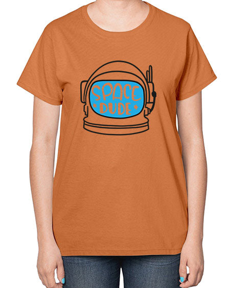 Spacedude 12# - space-  Ladies T-Shirt